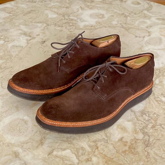 John Fluevog Donald Suede Leather Creepers - Picture 4 of 13